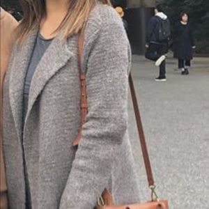 Cardigan coat
